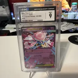 Pokemon Mega Diancie EX Holo Phantasmal Flames 041/094 CGC 9 - Image 1
