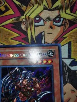 Amazoness Chain Master rp01-en097 *INK MISPRINT* (NEW) Secret Rare Yu-Gi-Oh! - Image 2