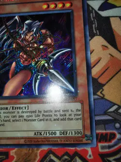 Amazoness Chain Master rp01-en097 *INK MISPRINT* (NEW) Secret Rare Yu-Gi-Oh! - Image 3