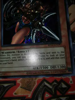 Amazoness Chain Master rp01-en097 *INK MISPRINT* (NEW) Secret Rare Yu-Gi-Oh! - Image 4