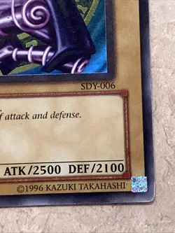 Konami Dark Magician SDY-006 Starter Deck: Yugi Ultra Rare Holo Unlimited - Image 4