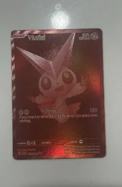 Pokemon White Flare Victini BWR Full Art Card 172/086 NM - Image 1