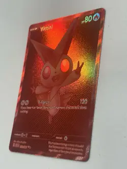 Pokemon White Flare Victini BWR Full Art Card 172/086 NM - Image 4