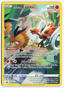 Galarian Zapdos - Promo SWSH: Sword & Shield Promo Cards SWSH283 NM - Image 1