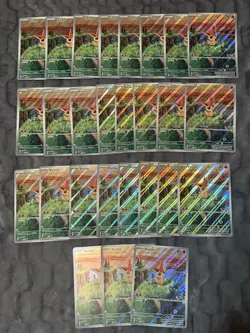 (27) Victini SVP208 Jumbo Pokemon Card Black Star Promo - Image 1