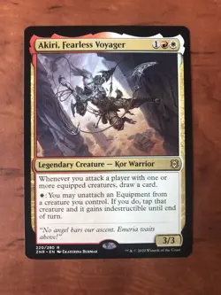 Akiri Fearless Voyager MTG Magic the Gathering Card NM Near Mint Zendikar ZNR - Image 1
