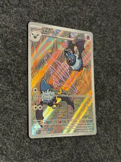 Pokemon Swoobat Illustration Rare Card 120/086 Sv: White Flare NM - Image 2