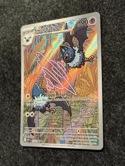 Pokemon Swoobat Illustration Rare Card 120/086 Sv: White Flare NM - Image 3