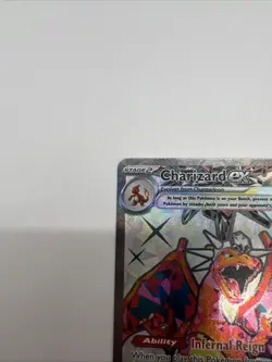 Charizard ex 215/197 Obsidian Flames Full Art Ultra Rare Holo Pokemon Card NM - Image 3