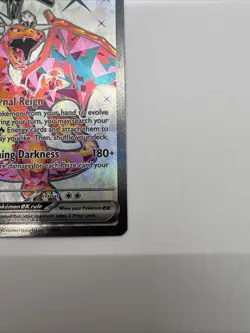 Charizard ex 215/197 Obsidian Flames Full Art Ultra Rare Holo Pokemon Card NM - Image 5