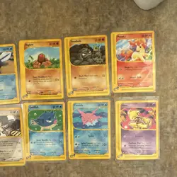 Pokemon TCG Expedition Base Set e-Reader 14-Card Lot Pidgeotto Squirtle + - Image 2