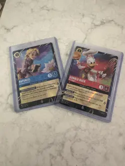 Disney Lorcana Magical Places EPCOT 2026 Rapunzel & Donald Duck Promo Cards! - Image 2