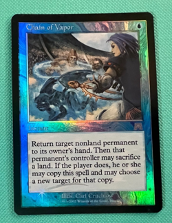 Foil - Chain of Vapor - Onslaught - MTG - Magic the Gathering - LP - Foil - Image 1