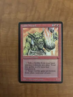 Goblin Wizard The Dark MTG Magic The Gathering Rare - Image 1