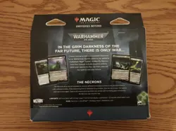 Magic the Gathering MTG Warhammer 40,000 Necron Dynasties, Commander Unopened - Image 2