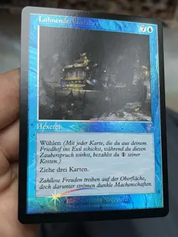 GERMAN Foil Treasure Cruise • Time Spiral Remastered • Pack Fresh • Mtg (1997) - Image 5