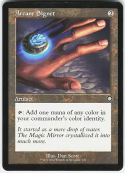 Arcane Signet (Retro Frame) C Commander: The Brothers' War 132 NM - Image 1