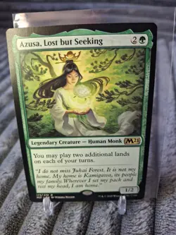 Azusa, Lost but Seeking Core Set 2021 Regular (LP) 173/274 - Image 3