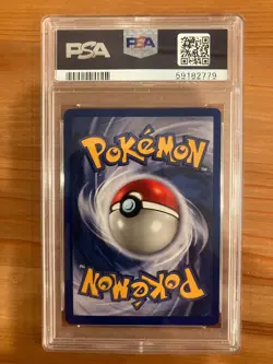 Pokemon TCG Fossil Lapras 10/62 Holo Rare PSA 8 NM-MT - Image 2