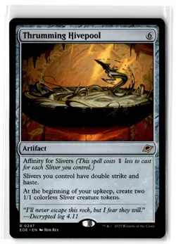 2025 Edge of Eternities Thrumming Hivepool #247 Expansion/Rare - Image 1