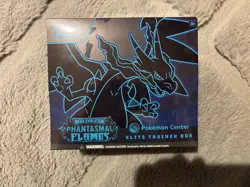 Pokemon TCG Phantasmal Flames Pokemon Center ETB Elite Trainer Box (Sealed) - Image 1