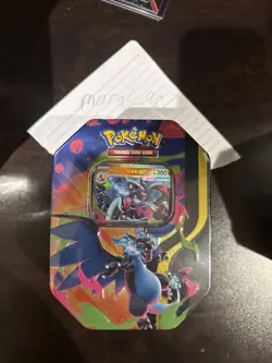 Pokemon TCG Mega Charizard ex Tin X Ascended Heroes SEALED - Image 1