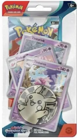 Pokemon TCG: Scarlet & Violet Paradox Rift Checklane Blister - Sinistea Promo - Image 1