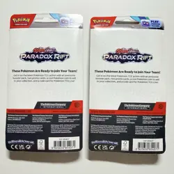 Pokemon TCG Paradox Rift Checklane Blister Pack Glimmora & Ceruledge Set of 2 - Image 2