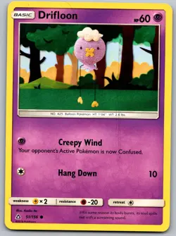 DRIFLOON 51/156 C ULTRA PRISM POKEMON LP - Image 1