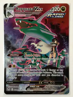 Pokemon Silver Tempest #TG20/TG30 RAYQUAZA VMAX Trainer Gallery Ultra Rare Holo - Image 1