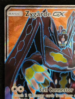 2018 Pokemon Forbidden Light Zygarde GX (Full Art) Ultra Rare #123/131 EX-NM - Image 2