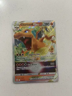 Pokemon TCG Charizard VSTAR Sword & Shield: Brilliant Stars 018/172 Holo... - Image 2