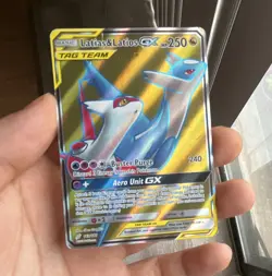 Pokemon Latias & Latios GX TAG TEAM Holo Full Art Team Up 169/181 EN 250 - Image 1