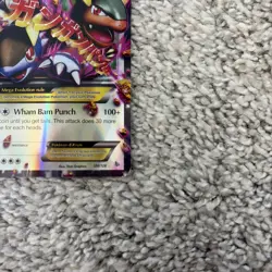 M Kangaskhan EX 2014 Flashfire Ultra Rare Full Art Holo 109/106 English - Image 3