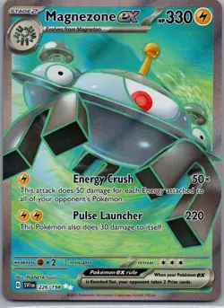 Magnezone ex 226/198 Scarlet & Violet Pokemon TCG Holo Ultra Rare NM - Image 1