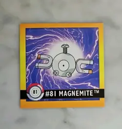Magnemite #81 ArtBox Pokemon Sticker, 1999 - Image 1