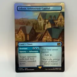 Magic MTG Final Fantasy Borderless Foil Jidoor, Aristocratic Capital R0311 NM/NP - Image 1
