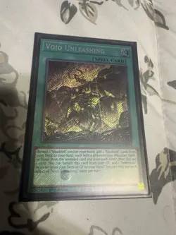 Yugioh! Void Unleashing BLGG-EN025 Battles of Legend: Glorious Gallery - Image 1