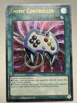 Yugioh! Enemy Controller - OP23-EN002 - Ultimate Rare - Unlimited Edition Near M - Image 1