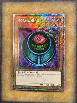 Yugioh Morphing Jar RA03-EN098 Platinum Secret Rare 1st Ed NM - Image 1