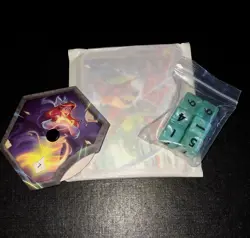 Disney Lorcana Whispers in the Well Sealed Card Dividers, Counter & Dice ONLY - Image 1