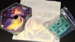 Disney Lorcana Whispers in the Well Sealed Card Dividers, Counter & Dice ONLY - Image 2