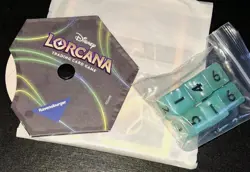 Disney Lorcana Whispers in the Well Sealed Card Dividers, Counter & Dice ONLY - Image 3