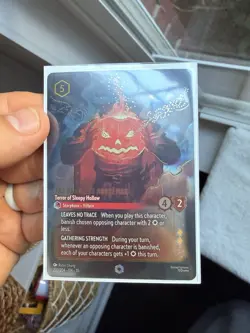 Disney Lorcana Enchanted The Headless Horseman - Terror of Sleepy Hollow Foil - Image 1