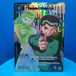 Yusuke Urameshi (037) (R*) - UE13BT: Yu Yu Hakusho Union Arena - Image 1