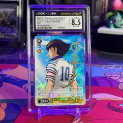 Weiss Schwarz Captain Tsubasa CTB/W118‑006 Signed by JVA Kikuko Inoue - Image 1