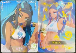 NESSA GODDESS STORY ANIME TCG/CCG SR 2 CARD LOT - Image 1