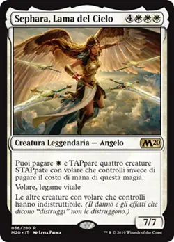 MTG SEPHARA, SKY's BLADE EXC - SEPHARA, LAMA DEL CIELO - M20 - MAGIC - Image 1