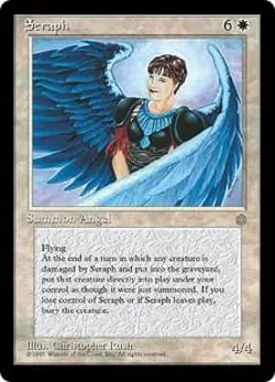 Magic MTG - Seraph - Ere glaciaire - PLAYED - EN - Image 1
