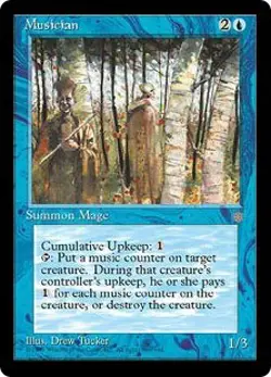 Magic MTG - Musician - Ere glaciaire - MINT/NMINT - EN - Image 1